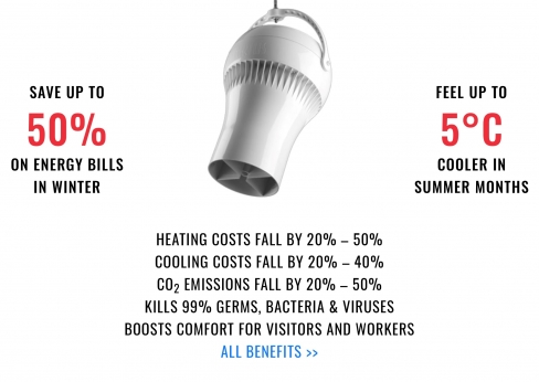 Airius PureAir Sistema de purificacao de ar