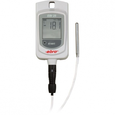 Ebro EBI 25-TE Registador Wireless de Temperatura com sonda externa para temperaturas extremas