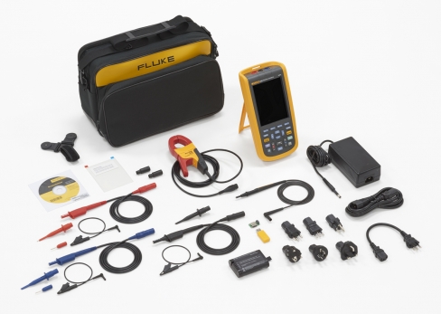 Fluke 125B ScopeMeter completo