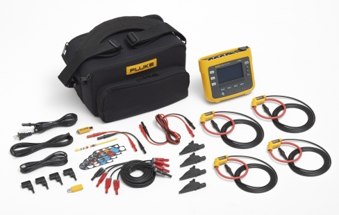 Fluke 1738 Registador de Energia Trifásico completo