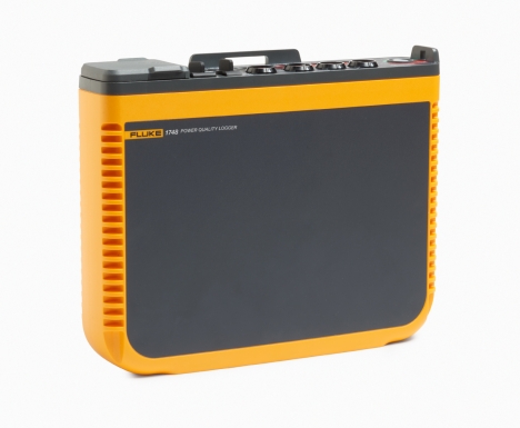 Fluke 1742-1746-1748 Registadores Qualidade Energia vista frontal