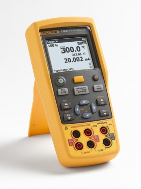 Fluke 712B Calibrador de RTD vista lateral