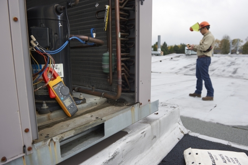 Fluke 902 FC Pinça Amperimétrica AVAC aplicação 4