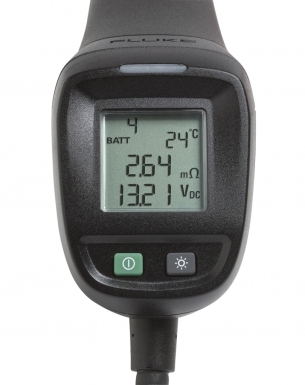 Fluke BT500 Analisador de Baterias ponta de prova display 2