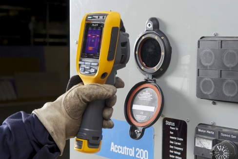 Fluke CV300 Janela IR aplicação 1