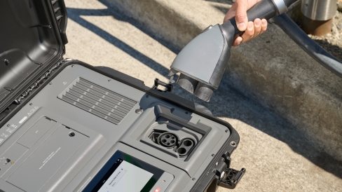 Fluke FEV500 Analisador de Estações de Carga de VE aplicação 1