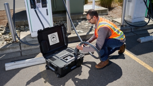Fluke FEV500 Analisador de Estações de Carga de VE aplicação 5