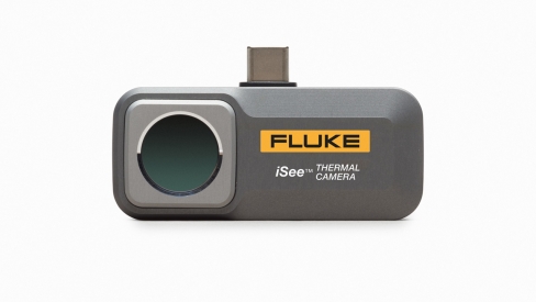 Fluke iSee Câmara Termográfica para smartphone vista frontal