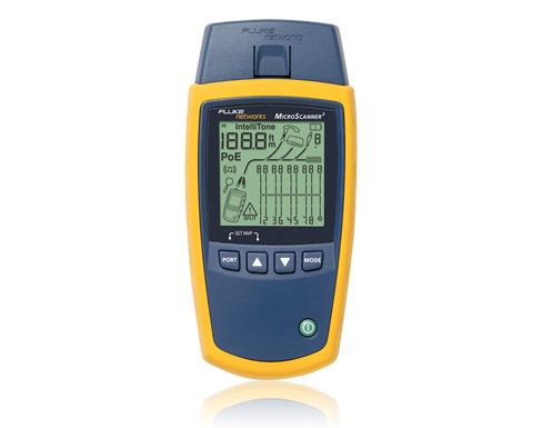Fluke Networks MicroScanner 2 Verificador de Redes de Dados