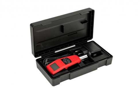 Sauter HE-100 Medidor de dureza Shore com mala