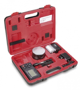 Sauter HMM Medidor de Dureza Leeb avançado com mala vermelha