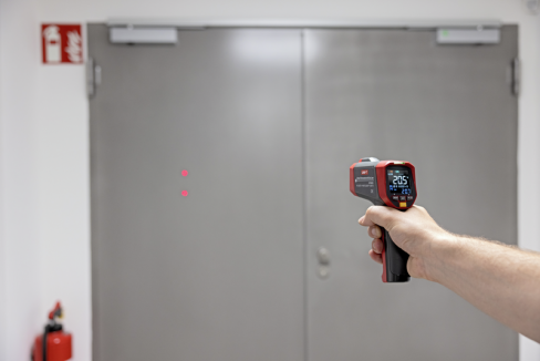 Sauter JIT-200 Termómetro por infravermelhos aplicação 2