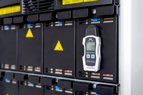 Sauter JTL 100 Registador de temperatura e humidade aplicação 3