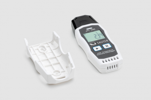 Sauter JTL 100 Registador de temperatura e humidade suporte parede