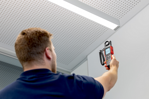 Sauter SV 100 Luxímetro para LED aplicação