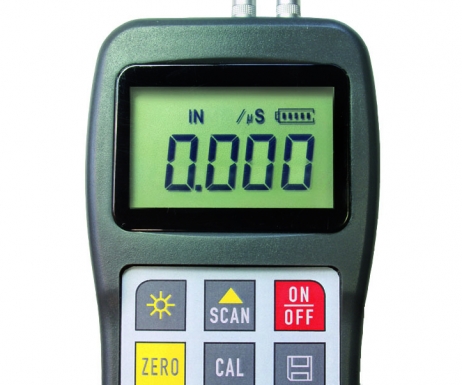 Sauter TN-US Medidor de Espessura ultrassónico display