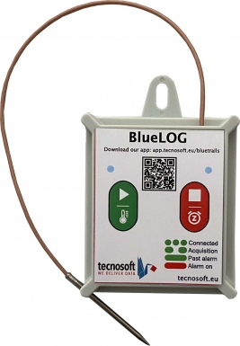 Tecnosoft BlueLOG P-80 Registador de Temperatura com sonda externa